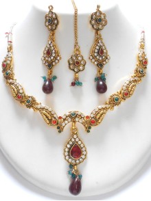 Polki Necklace Set